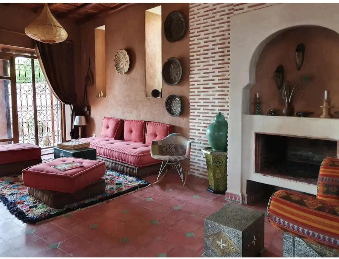 Riad - Jnan Bnati - Pool マラケシュ エクステリア 写真