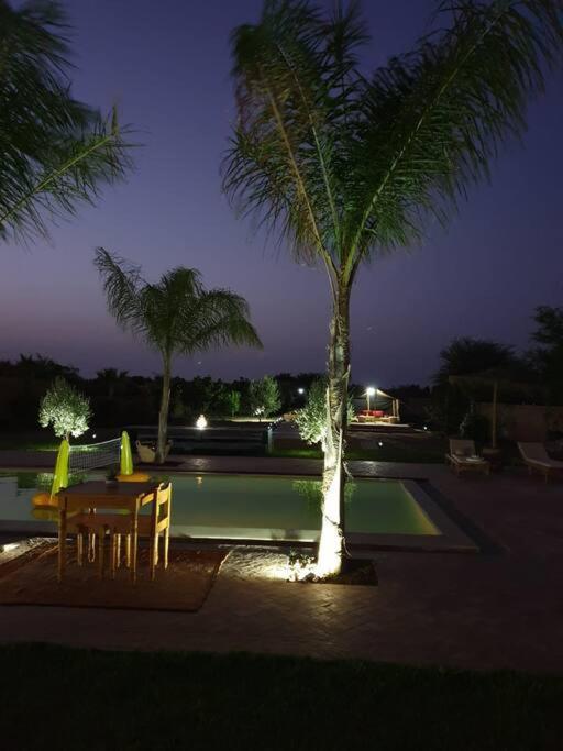 Riad - Jnan Bnati - Pool マラケシュ エクステリア 写真