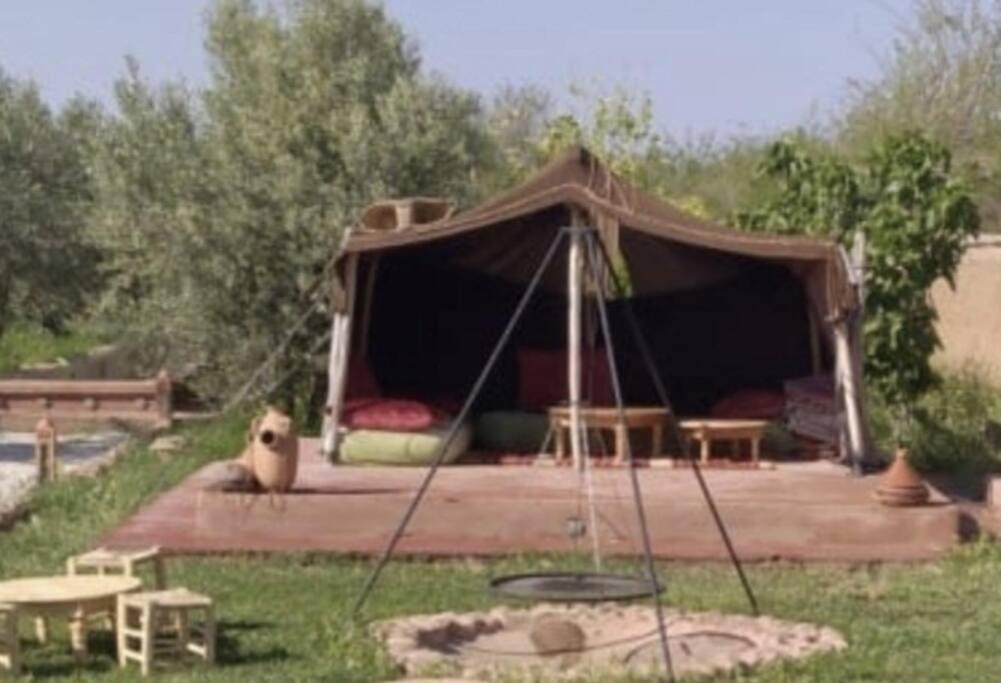 Riad - Jnan Bnati - Pool マラケシュ エクステリア 写真