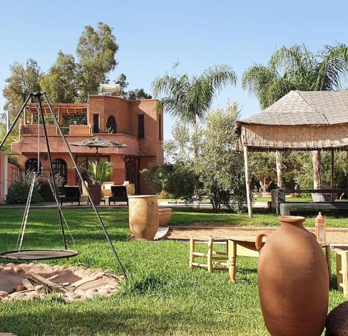 Riad - Jnan Bnati - Pool マラケシュ エクステリア 写真