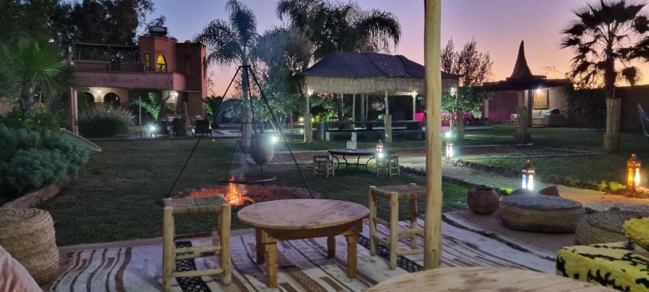 Riad - Jnan Bnati - Pool マラケシュ エクステリア 写真